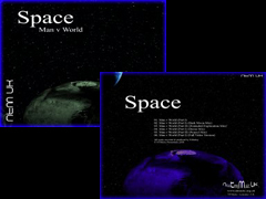 Space Man v World CD Insert Back